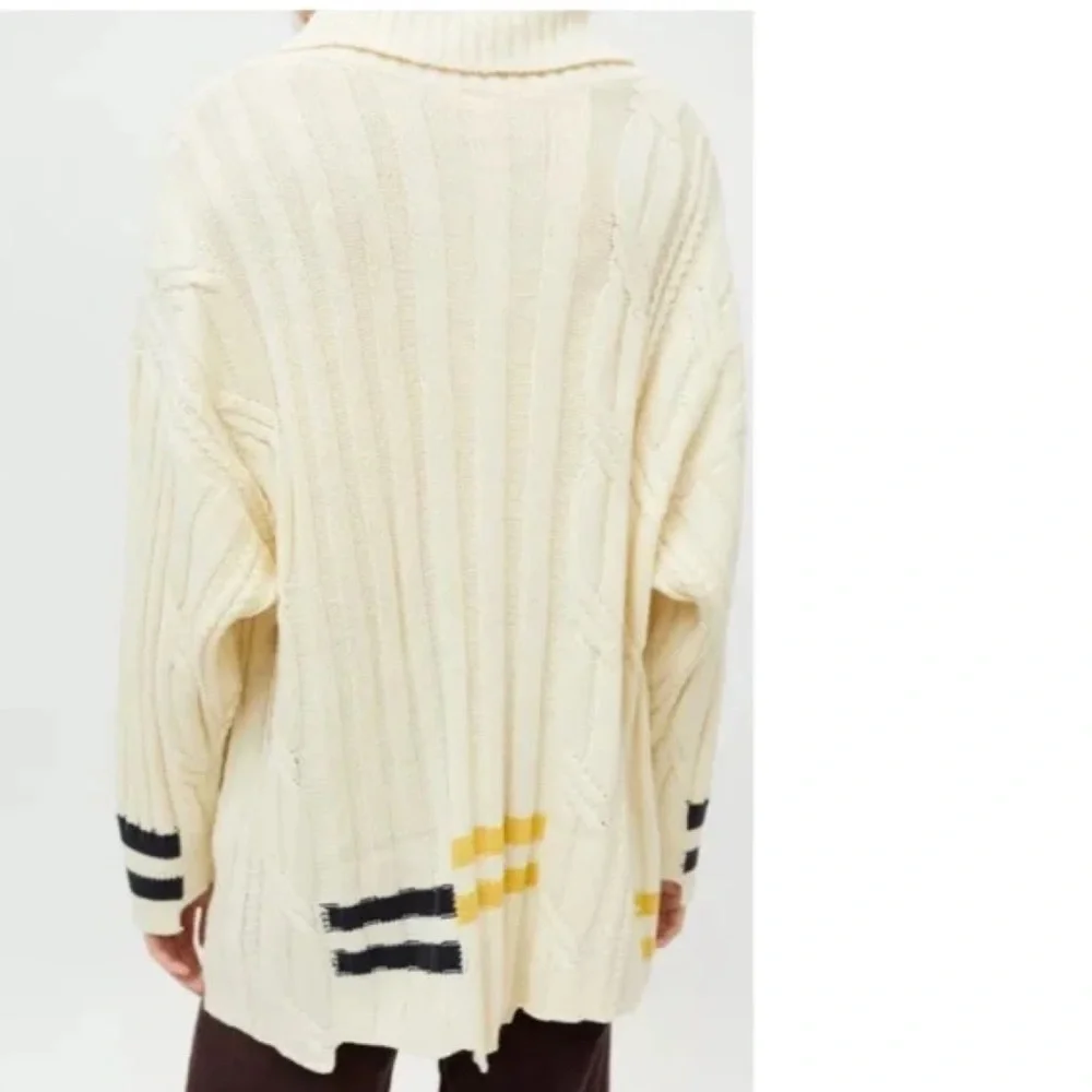 Urban Outfitters BDG Blake Spliced Fisherman Cardigan XS/S